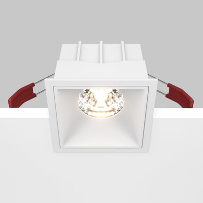 Maytoni downlight Alfa LED 15 W 36° wpuszczana oprawa kwadratowa, biała