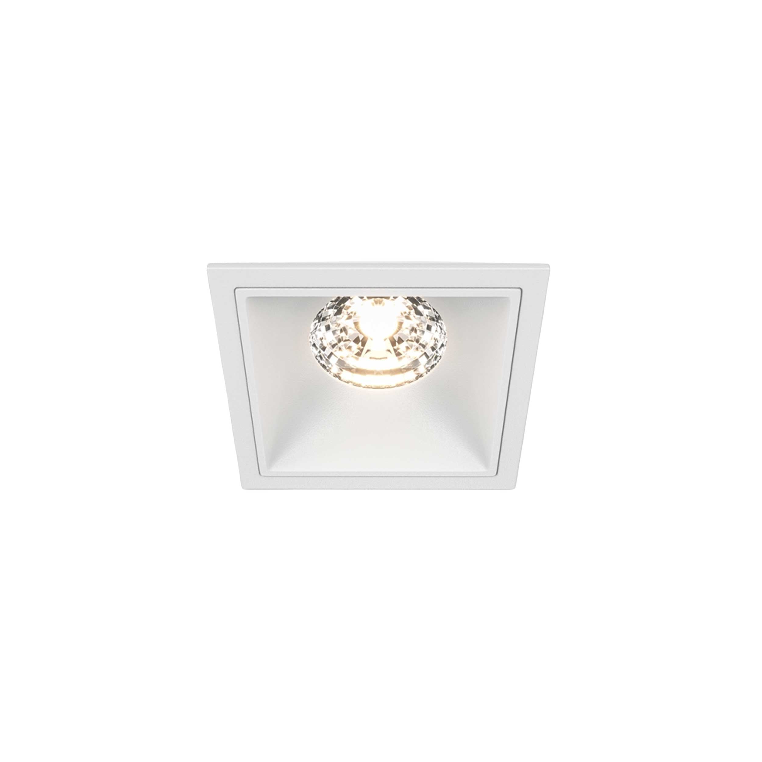 Maytoni downlight Alfa LED 15 W 36° wpuszczana oprawa kwadratowa, biała