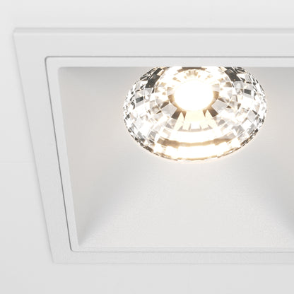 Maytoni downlight Alfa LED 15 W 36° wpuszczana oprawa kwadratowa, biała