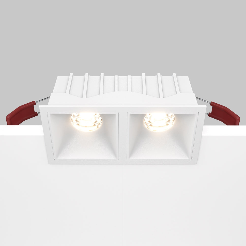 Maytoni downlight Alfa LED 10 W 36° wpuszczana oprawa kwadratowa, biała