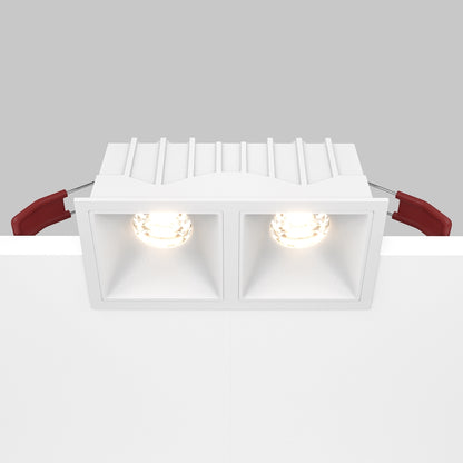 Maytoni downlight Alfa LED 10 W 36° wpuszczana oprawa kwadratowa, biała