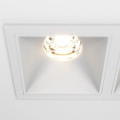 Maytoni downlight Alfa LED 10 W 36° wpuszczana oprawa kwadratowa, biała