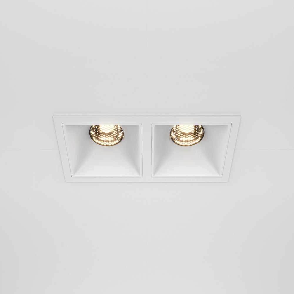 Maytoni downlight Alfa LED 10 W 36° wpuszczana oprawa kwadratowa, biała