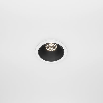 Maytoni downlight Alfa LED 36° – wpuszczana oprawa okrągła w kolorze czarnym