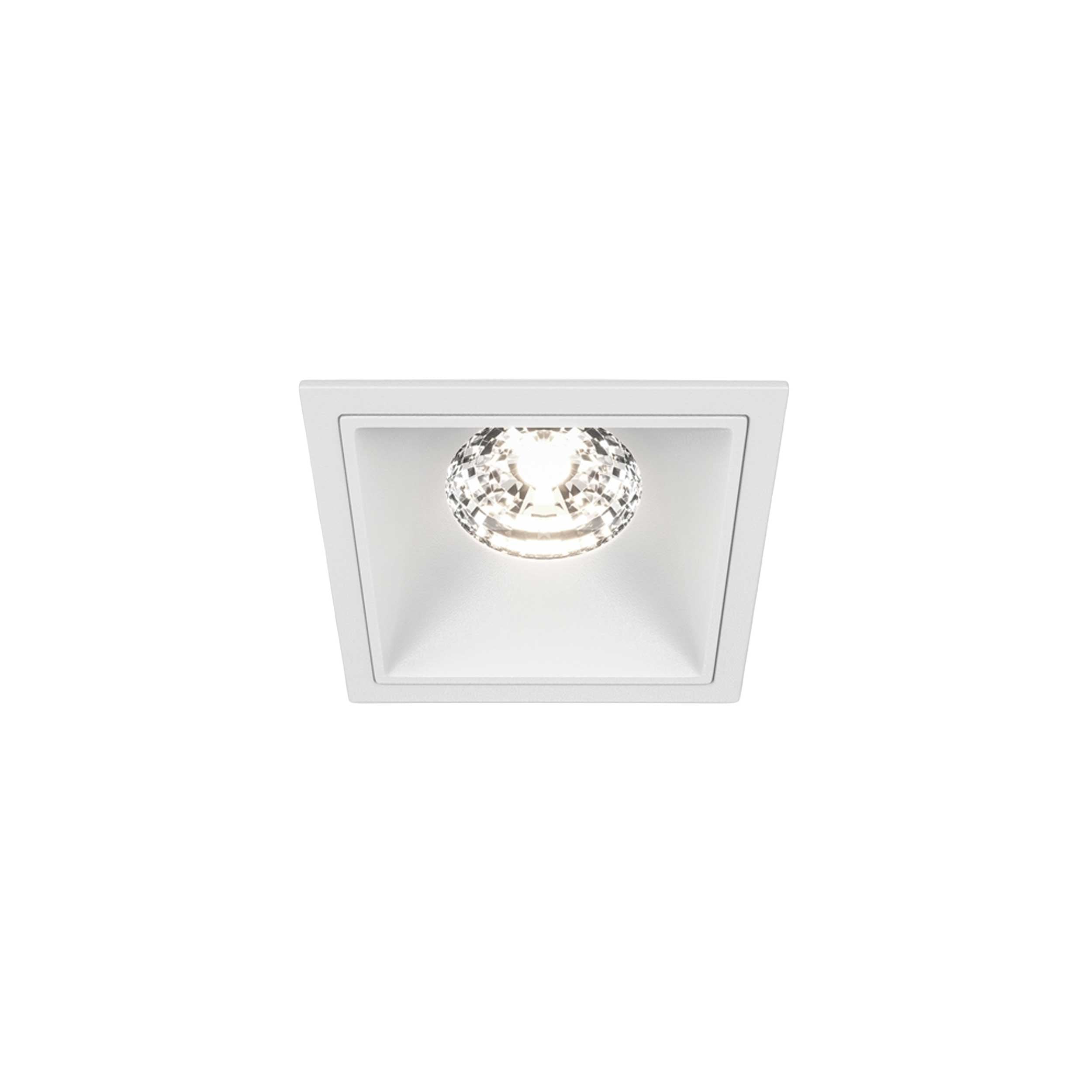 Maytoni downlight Alfa LED 15 W 36° wpuszczana oprawa kwadratowa, biała