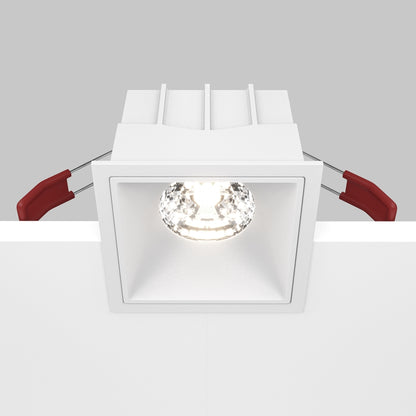 Maytoni downlight Alfa LED 15 W 36° wpuszczana oprawa kwadratowa, biała