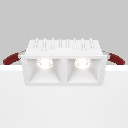 Maytoni downlight Alfa LED 10 W 36° wpuszczana oprawa kwadratowa, biała
