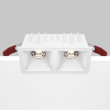 Maytoni downlight Alfa LED 10 W 36° wpuszczana oprawa kwadratowa, biała