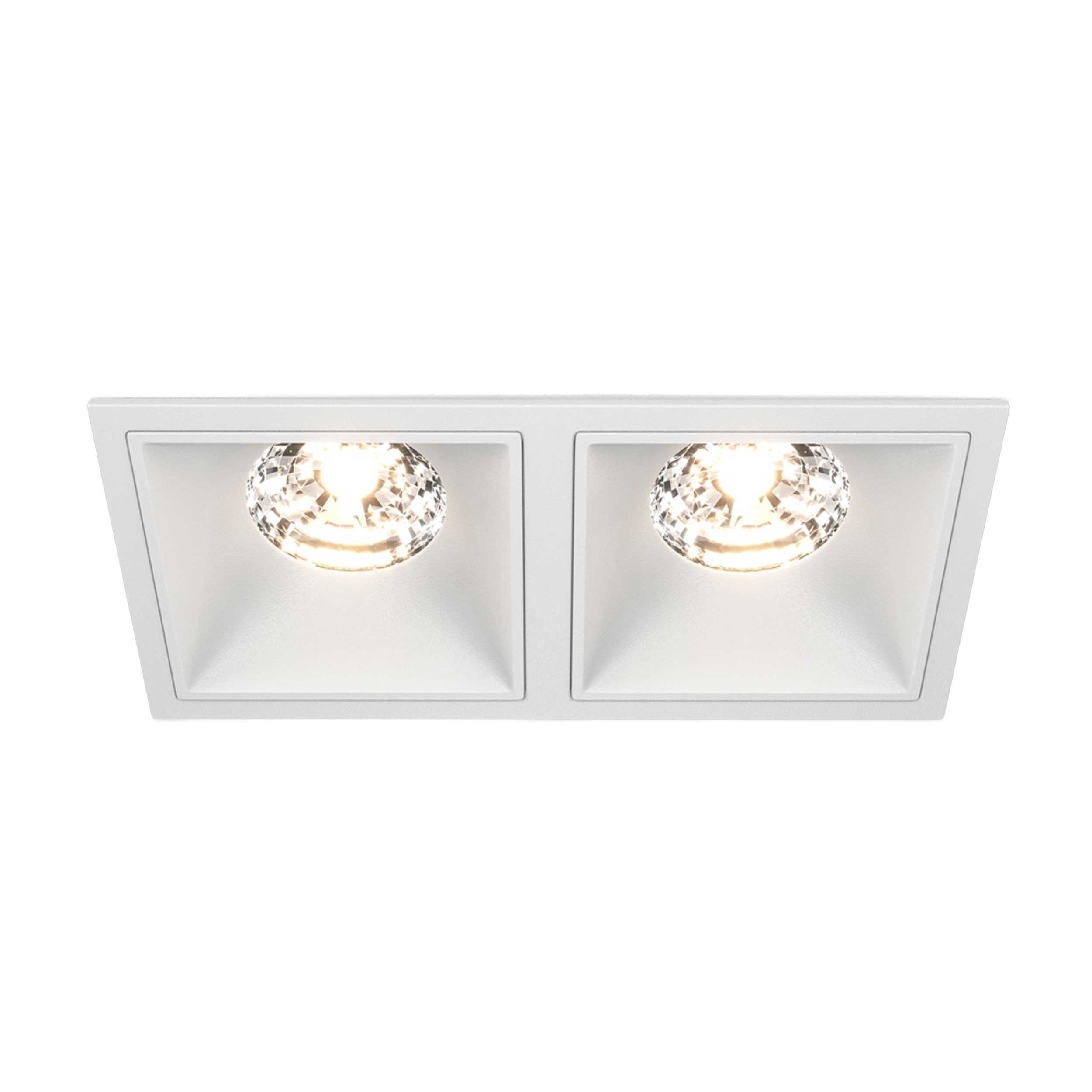 Maytoni downlight Alfa LED 15 W 36° wpuszczana oprawa kwadratowa, biała