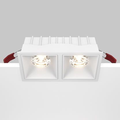 Maytoni downlight Alfa LED 15 W 36° wpuszczana oprawa kwadratowa, biała