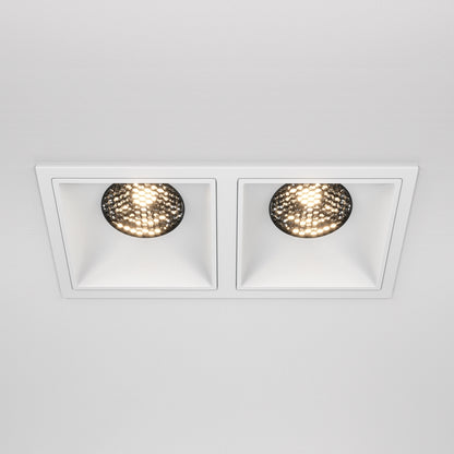 Maytoni downlight Alfa LED 15 W 36° wpuszczana oprawa kwadratowa, biała