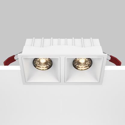 Maytoni downlight Alfa LED 15 W 36° wpuszczana oprawa kwadratowa, biała