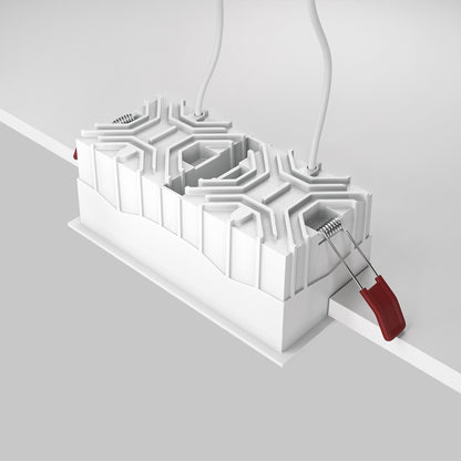 Maytoni downlight Alfa LED 15 W 36° wpuszczana oprawa kwadratowa, biała