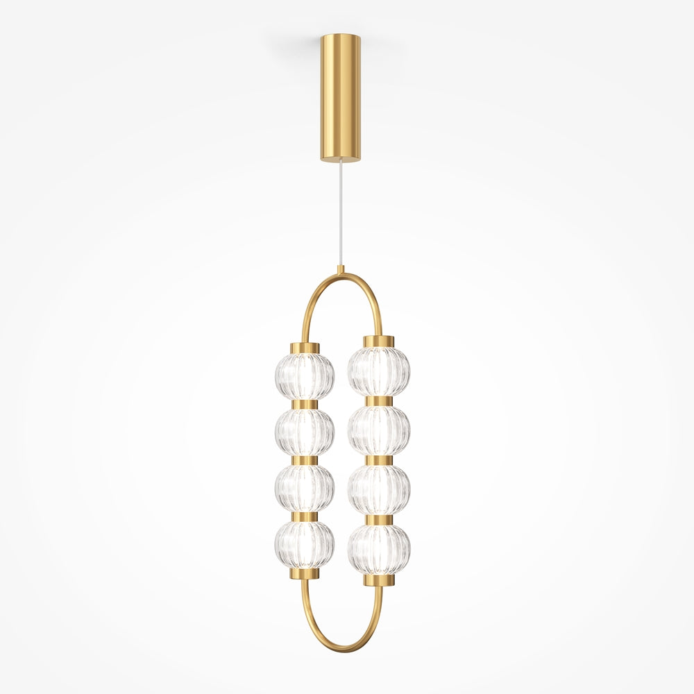 Maytoni Amulet LED – lampa wisząca w formie kompozycji łańcuchowej