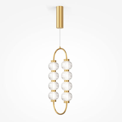 Maytoni Amulet LED – lampa wisząca w formie kompozycji łańcuchowej