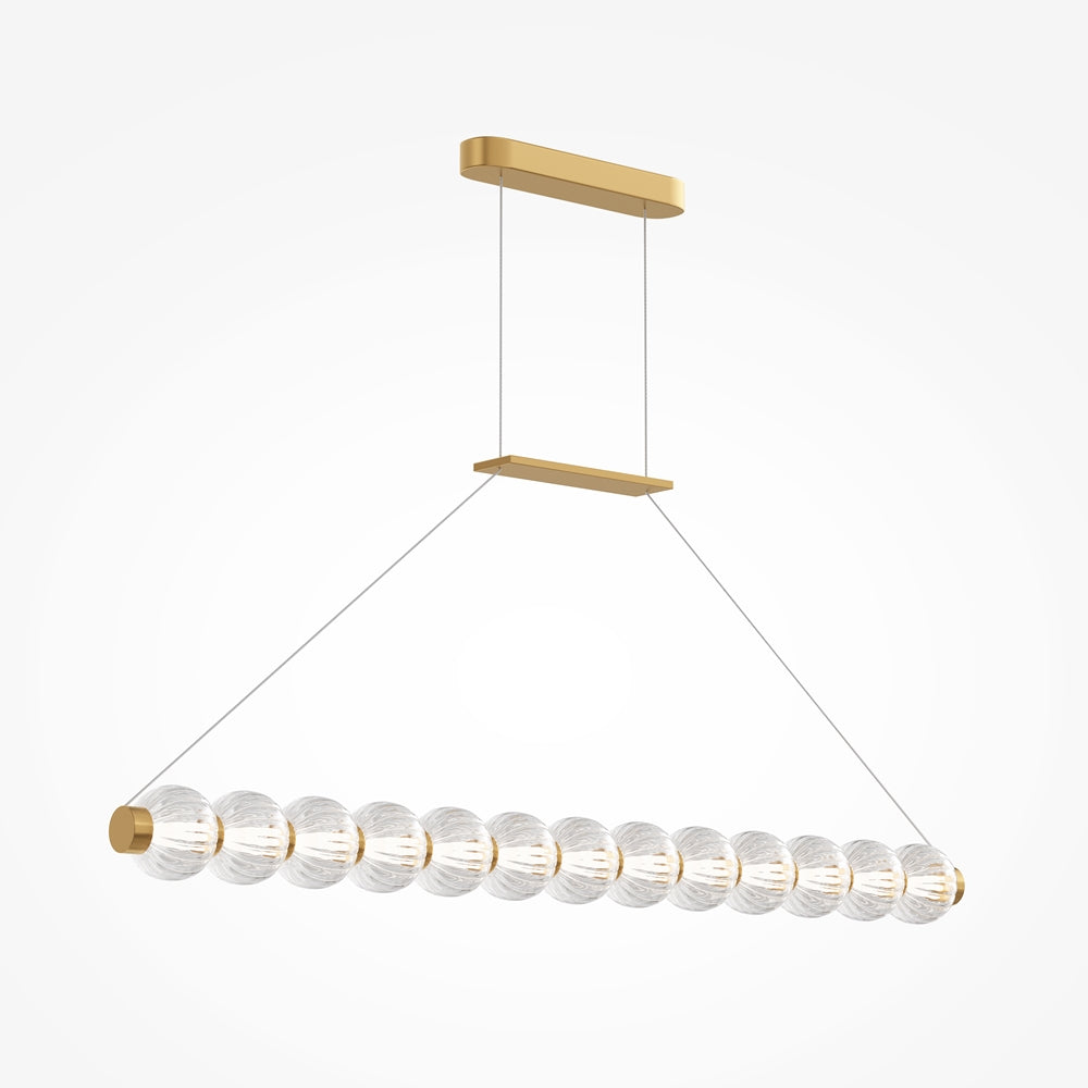 Maytoni Amulet LED – lampa wisząca w formie kompozycji łańcuchowej