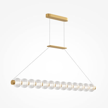 Maytoni Amulet LED – lampa wisząca w formie kompozycji łańcuchowej