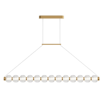 Maytoni Amulet LED – lampa wisząca w formie kompozycji łańcuchowej