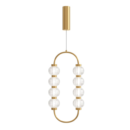 Maytoni Amulet LED – lampa wisząca w formie kompozycji łańcuchowej
