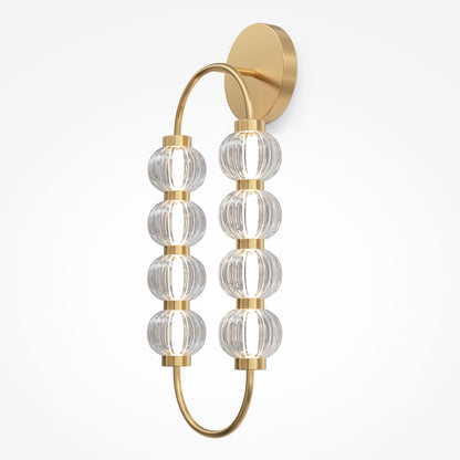 Maytoni Amulet LED – kinkiet w formie kompozycji łańcuchowej