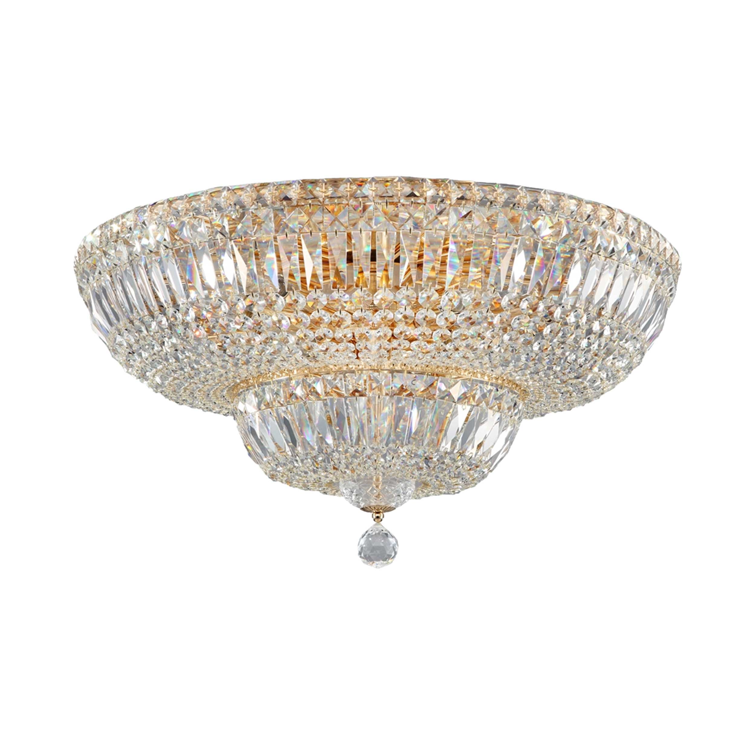Maytoni Chandelier Basfor E14 – kryształowa oprawa naścienna