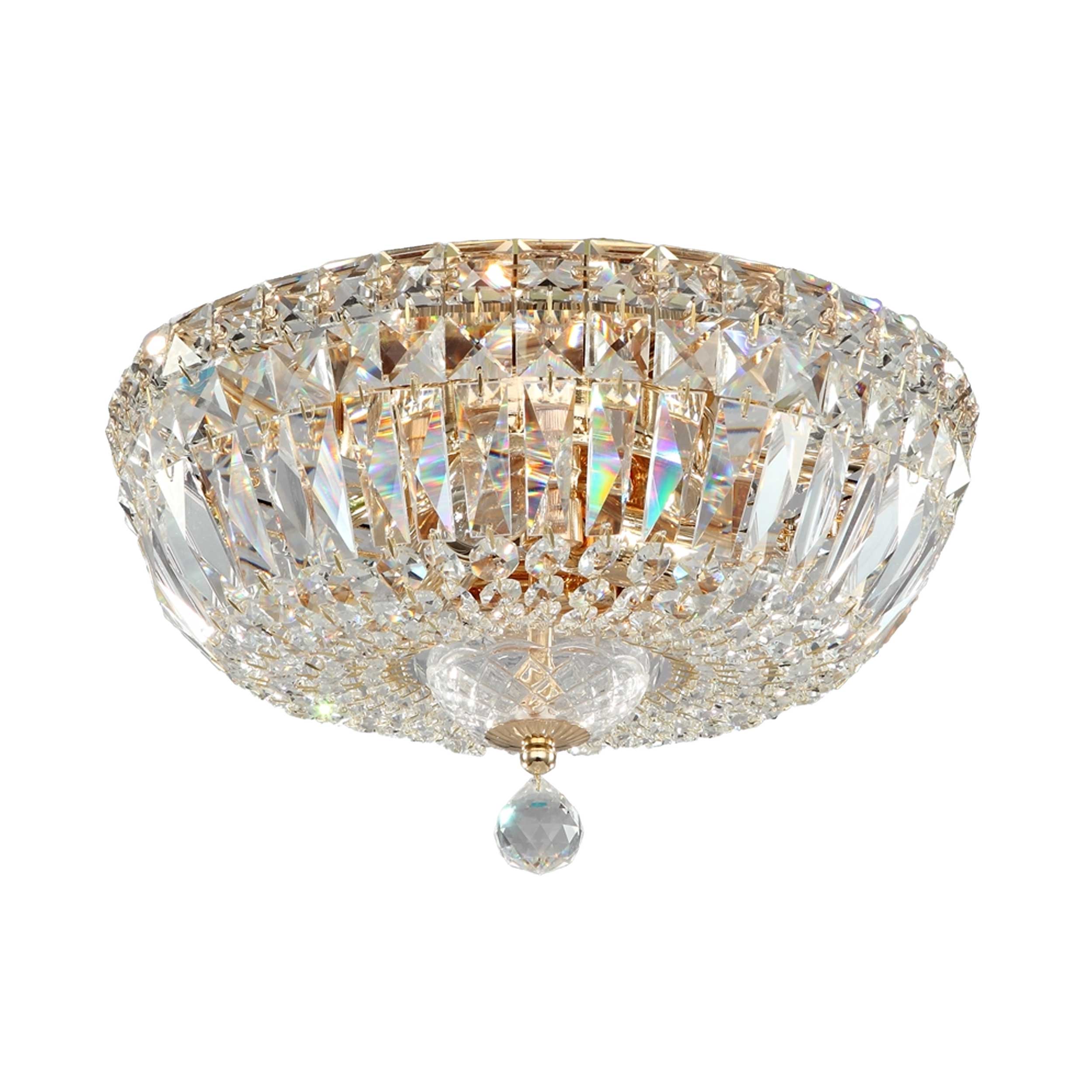Maytoni Chandelier Basfor E14 – kryształowa oprawa naścienna