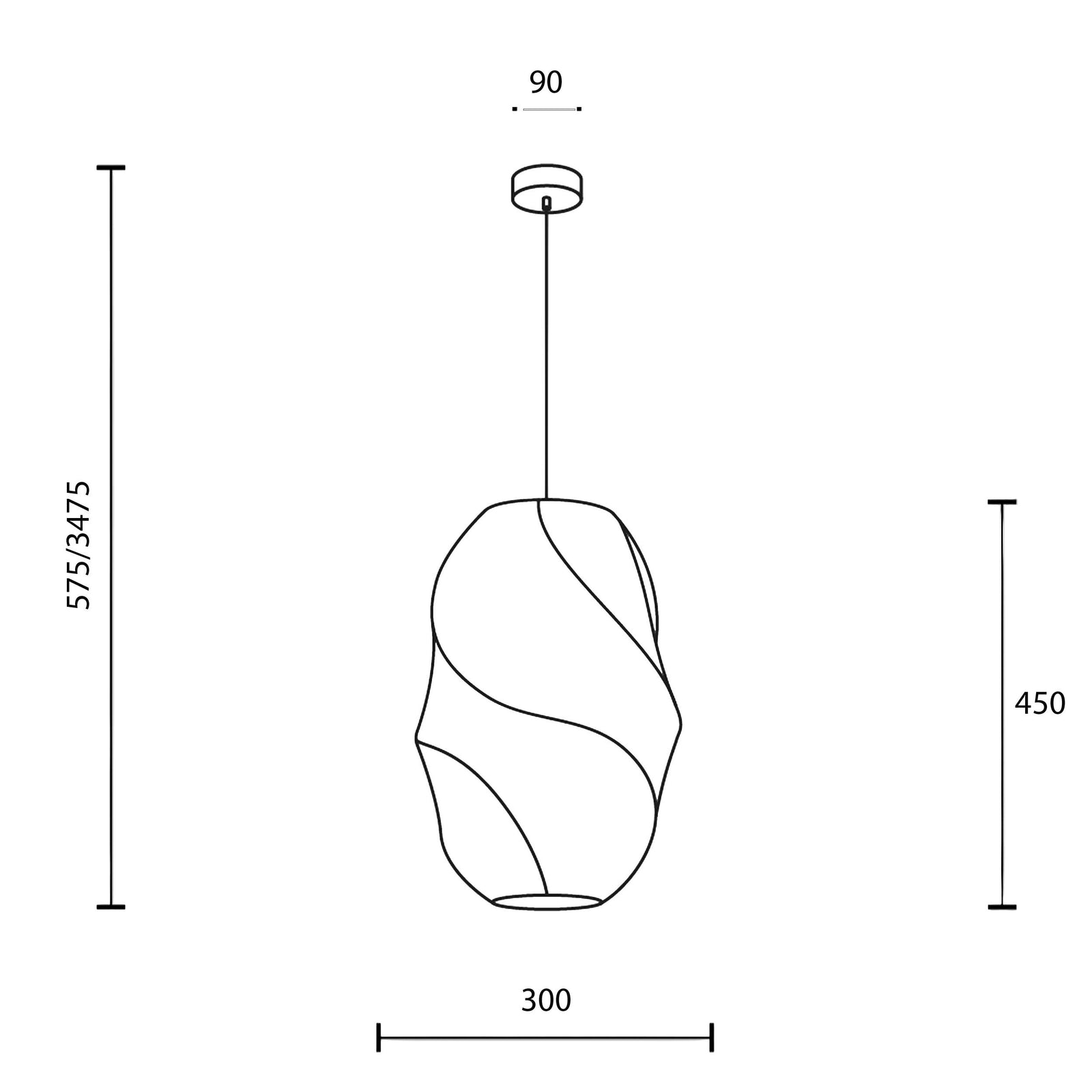 Lampa wisząca Maytoni Bloom E27