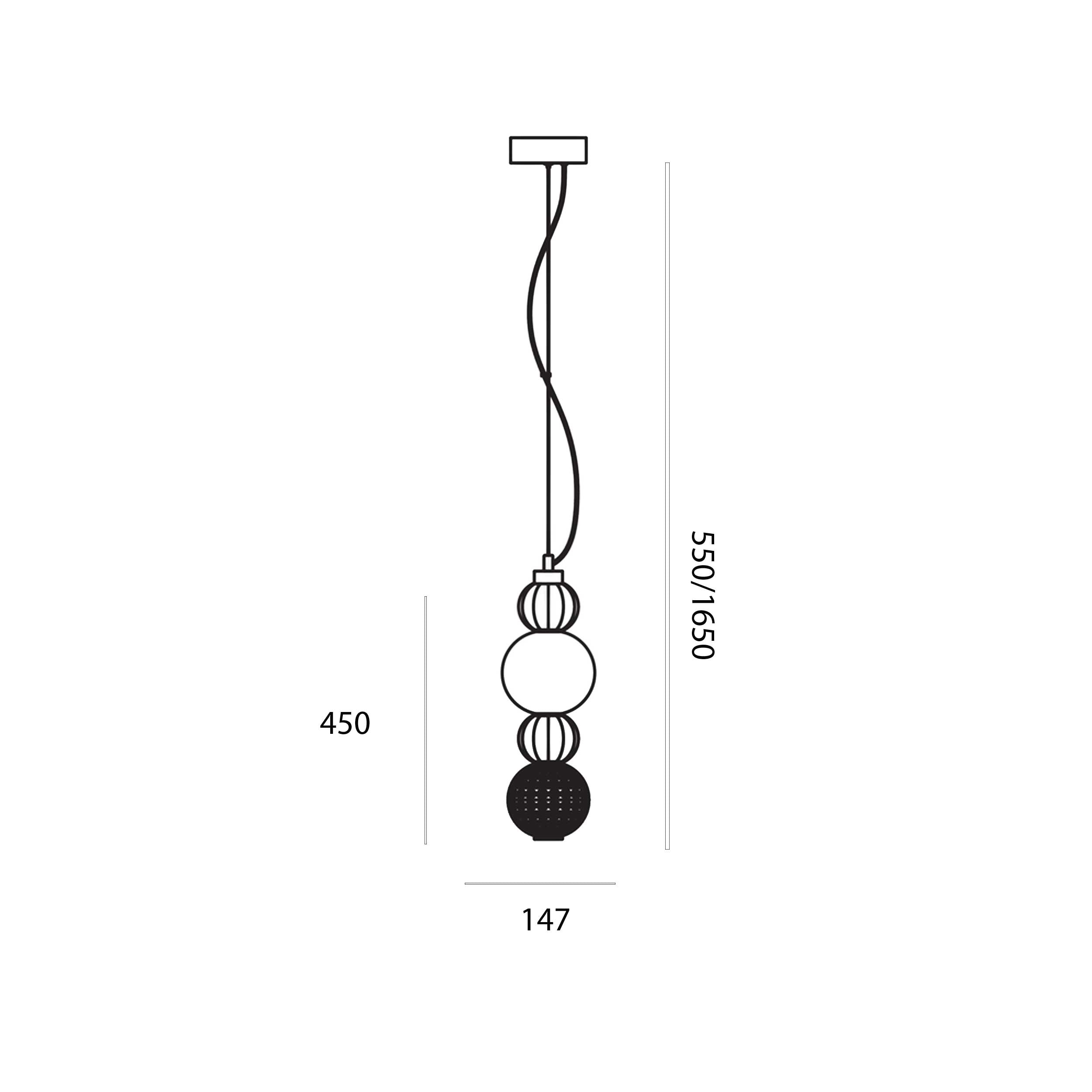 Lampa wisząca LED Maytoni Collar