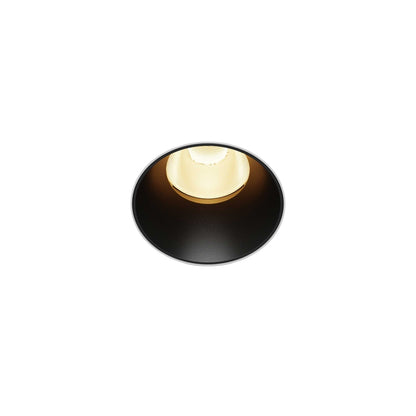 Maytoni downlight Dip LED 50° – wpuszczana oprawa okrągła w kolorze czarnym
