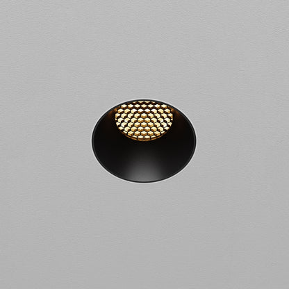 Maytoni downlight Dip LED 50° – wpuszczana oprawa okrągła w kolorze czarnym