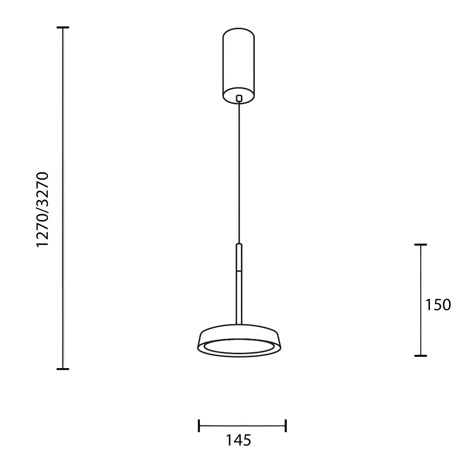 Maytoni El LED – lampa wisząca