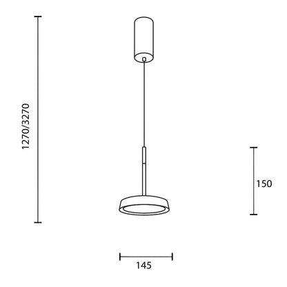 Maytoni El LED – lampa wisząca