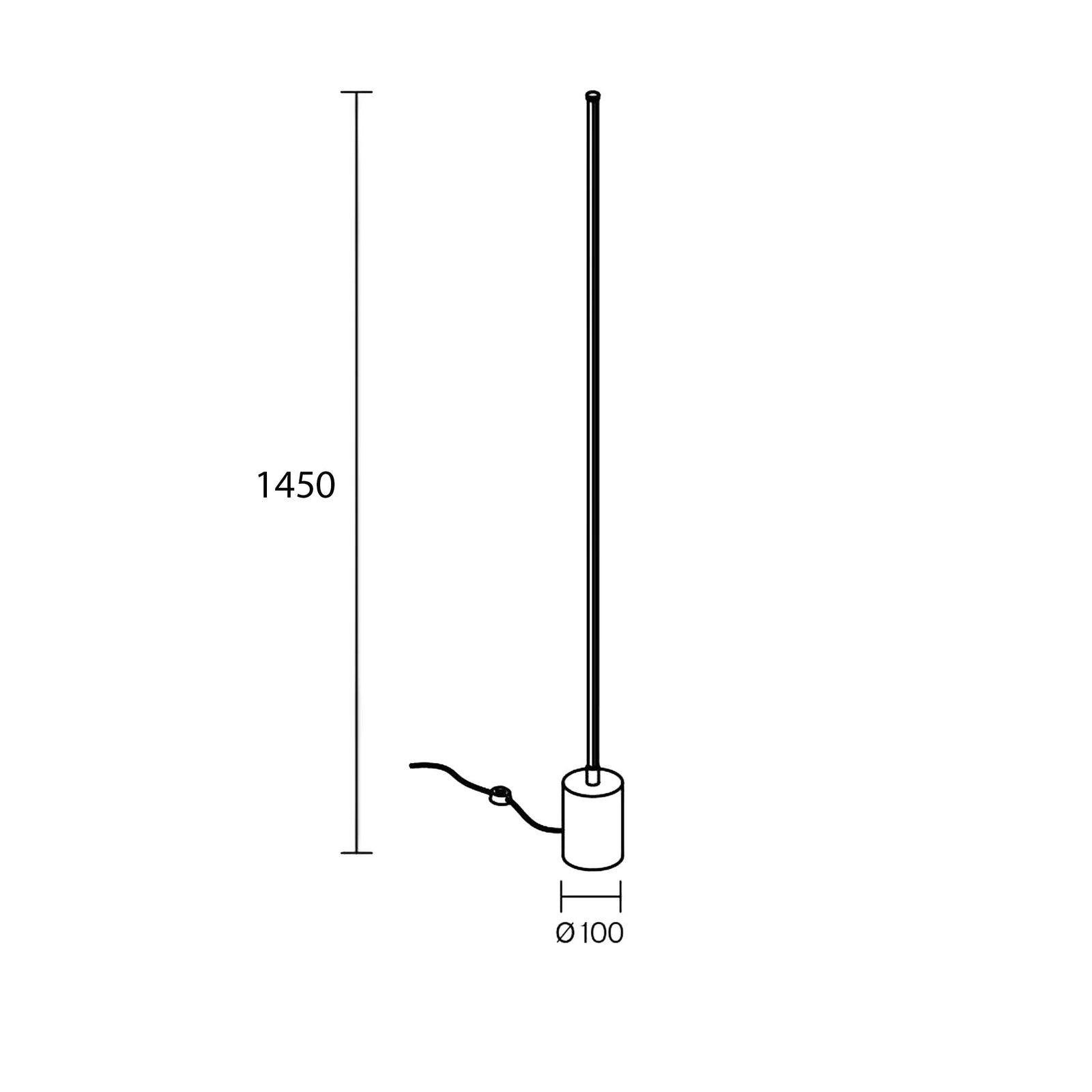 Lampa stojąca Maytoni Flow LED