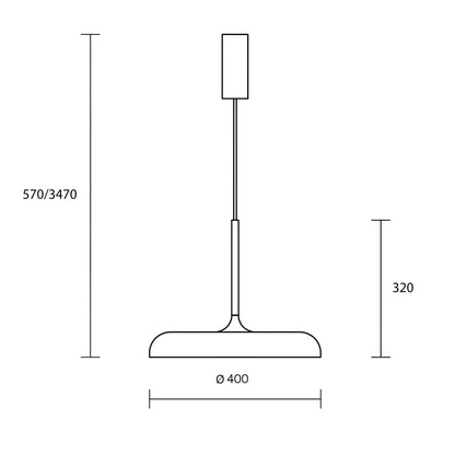 Lampa wisząca LED Maytoni Gerhard