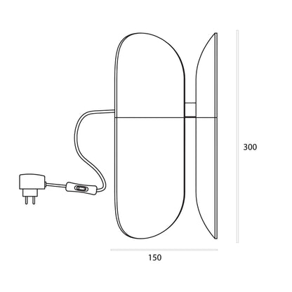 Lampa stołowa LED Maytoni Insight