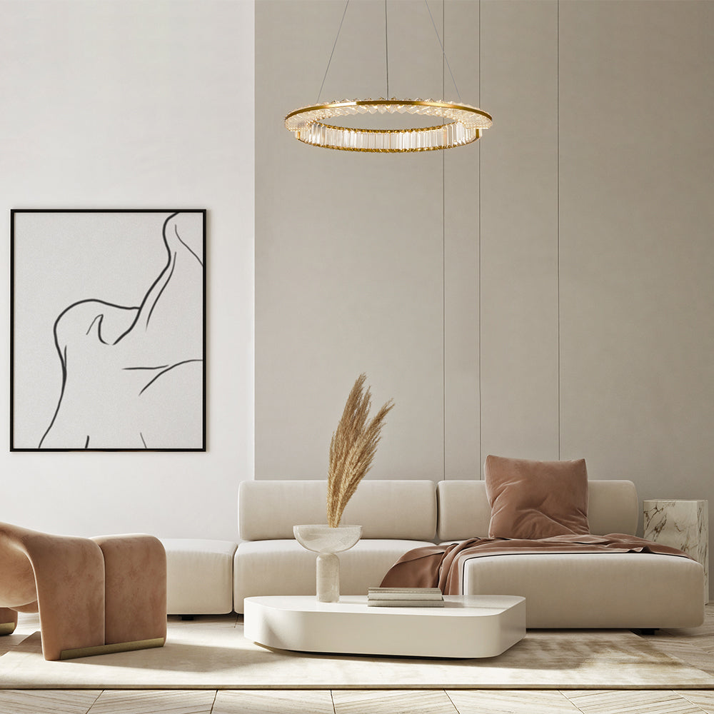 Maytoni Krone – okrągła lampa wisząca LED