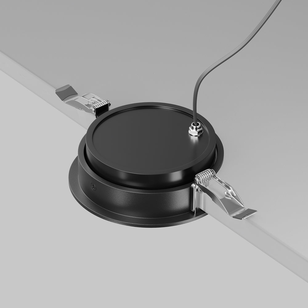 Maytoni downlight Lens LED 3000K 12W 70° – wpuszczana oprawa okrągła