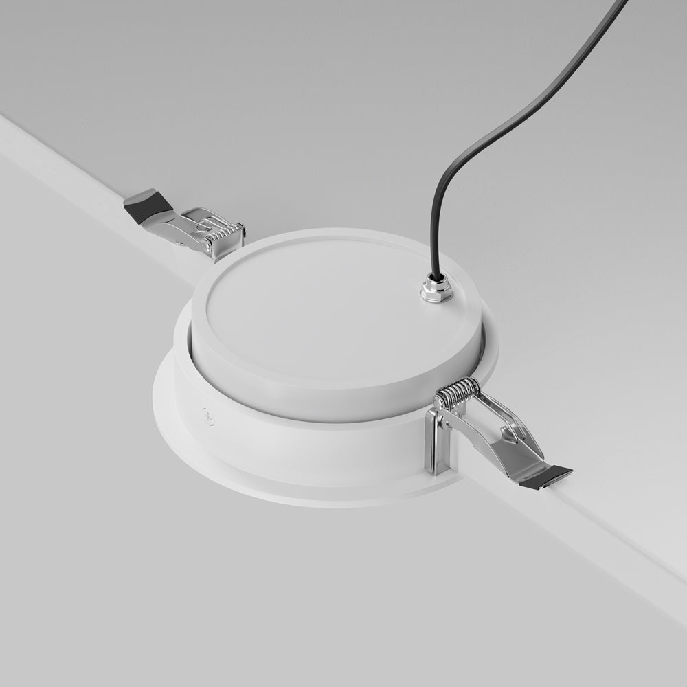 Maytoni downlight Lens LED 3000K 12W 70° – wpuszczana oprawa okrągła