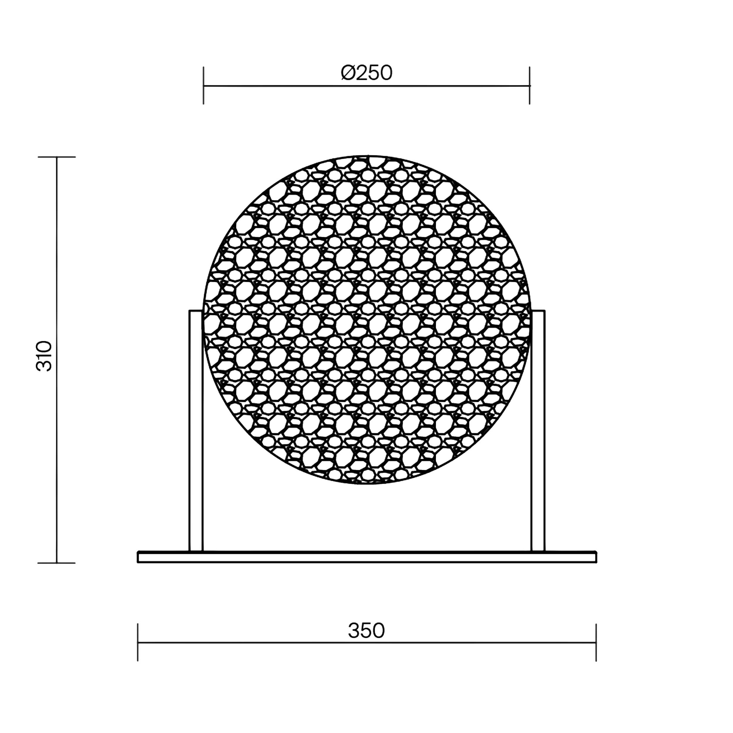 Lampa stołowa LED Maytoni Mangata