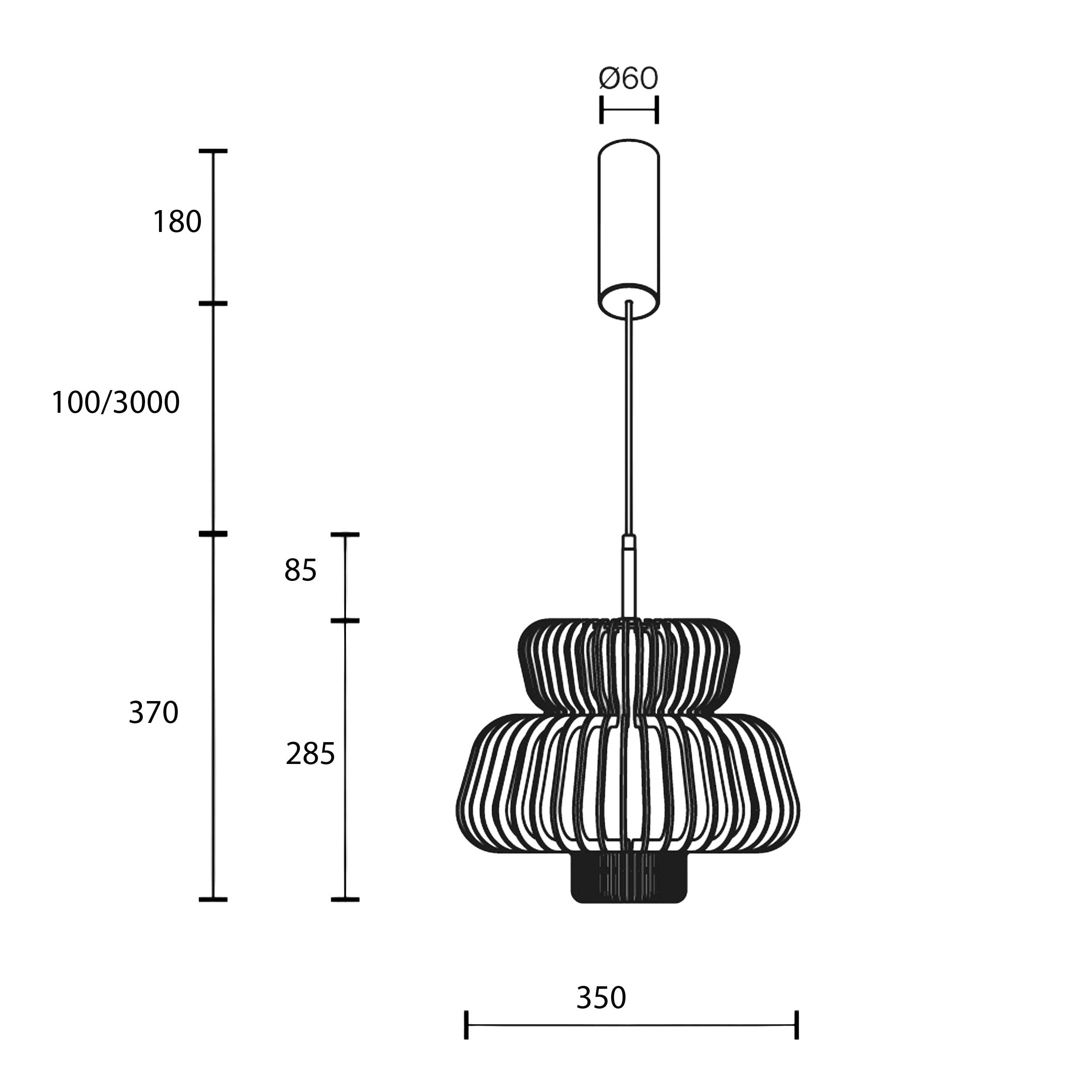 Lampa wisząca LED Maytoni Namiki