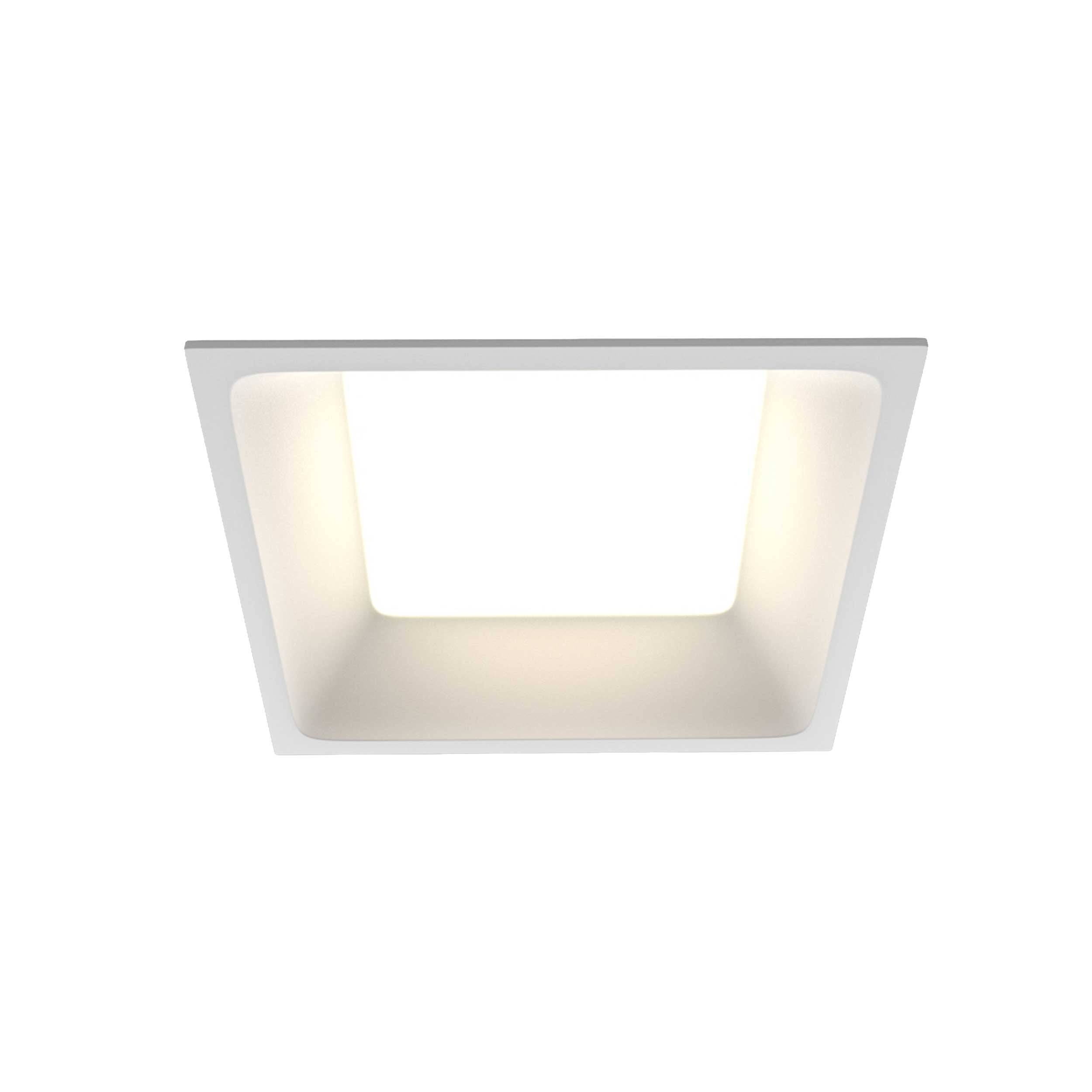 Maytoni downlight Okno LED 100° – wpuszczana oprawa kwadratowa