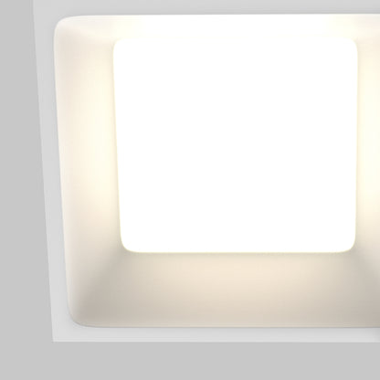 Maytoni downlight Okno LED 100° – wpuszczana oprawa kwadratowa