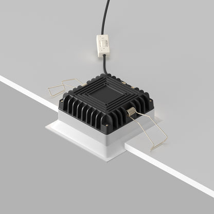 Maytoni downlight Okno LED 100° – wpuszczana oprawa kwadratowa