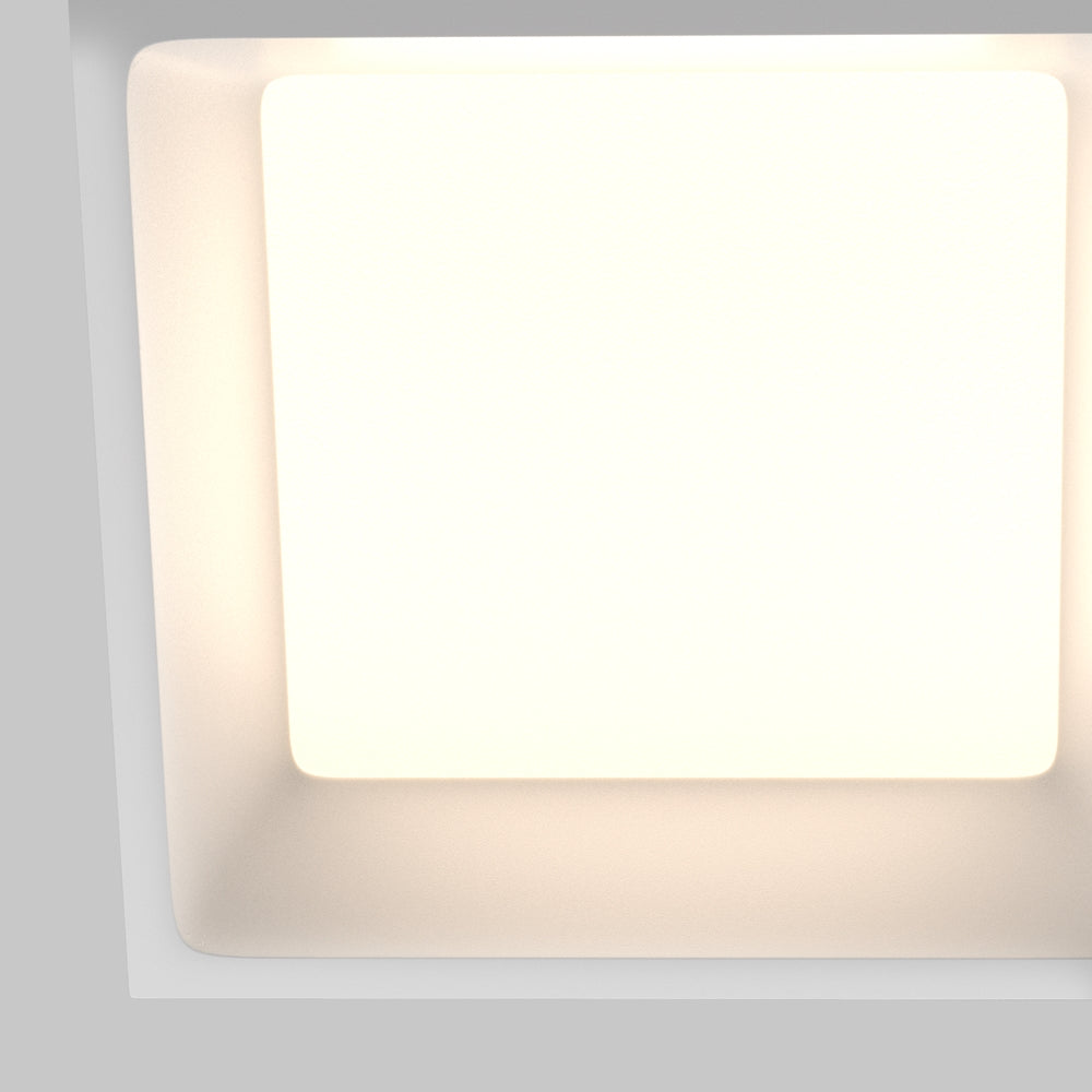 Maytoni downlight Okno LED 100° – wpuszczana oprawa kwadratowa