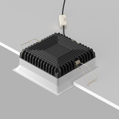 Maytoni downlight Okno LED 100° – wpuszczana oprawa kwadratowa