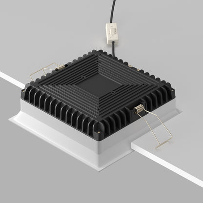 Maytoni downlight Okno LED 100° – wpuszczana oprawa kwadratowa