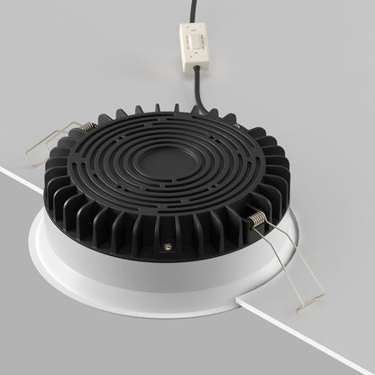 Maytoni downlight Okno LED 100° – wpuszczana oprawa okrągła