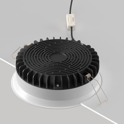 Maytoni downlight Okno LED 100° – wpuszczana oprawa okrągła