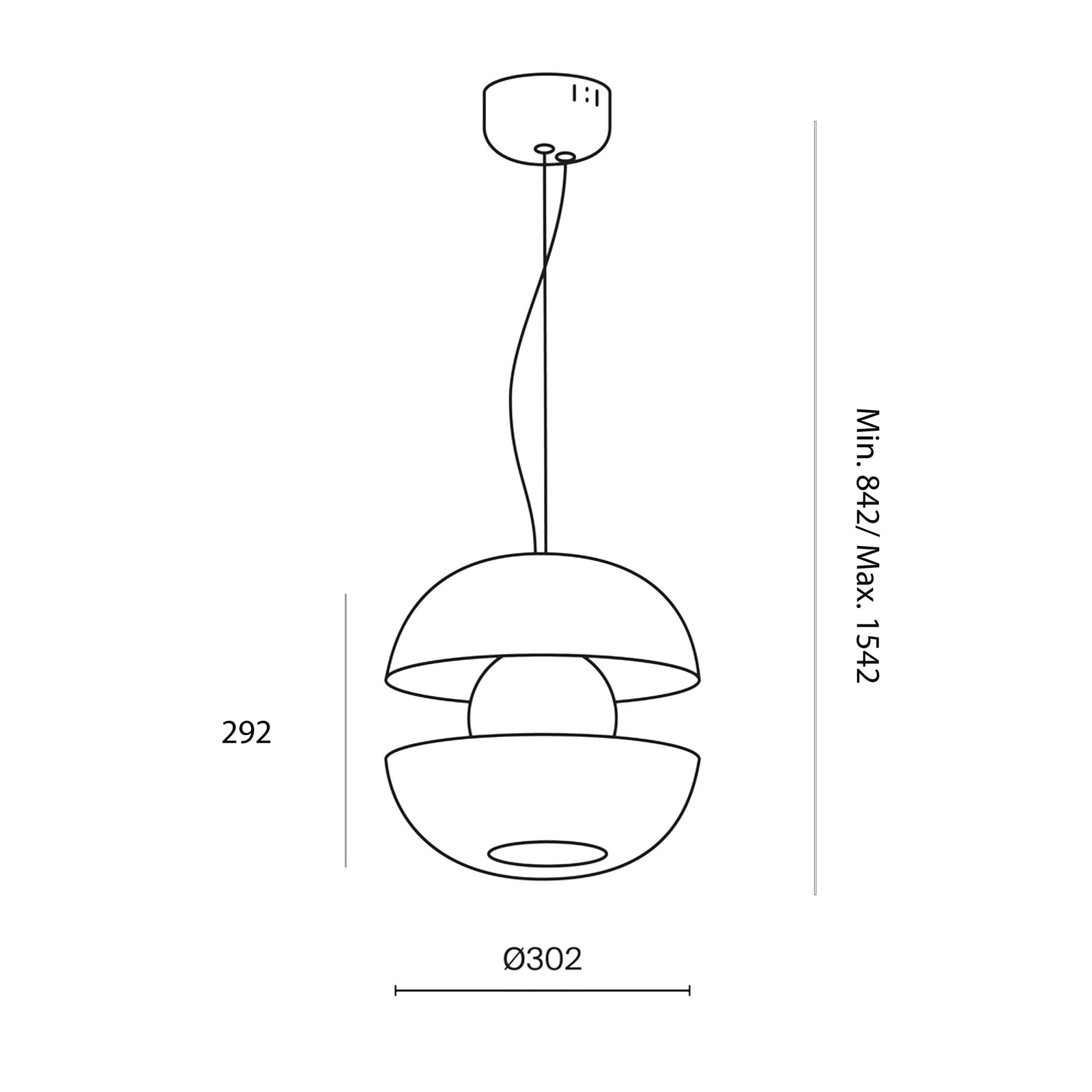 Lampa wisząca LED Maytoni Rebel