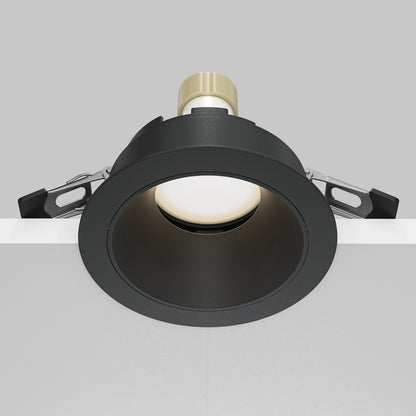 Maytoni downlight Share GU10 – wpuszczana oprawa oświetleniowa o okrągłym kształcie